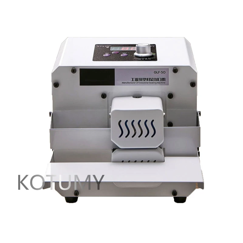 Машина для запечатывания пластиковых пакетов 220 В 110 Коммерческая автоматическая