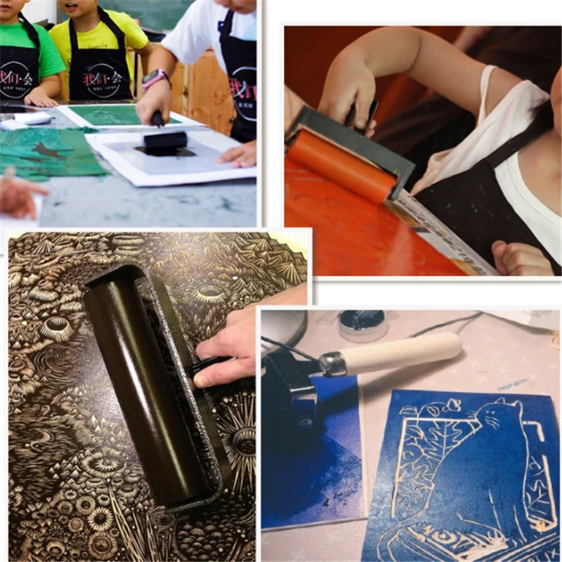 Ролик для рисования печати художественные крафтовые работы чернильный