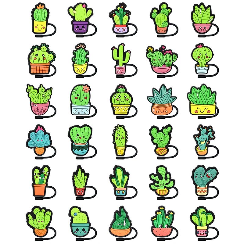 Модная креативная соломенная крышка кактуса 10 мм экологически чистая пробка