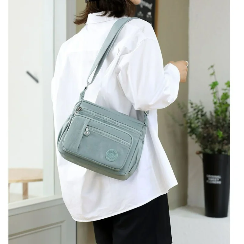 2023 New Waterproof Nylon Bag Women Shoulder Crossbody Canvas Bags Oxford Fabric Wrap