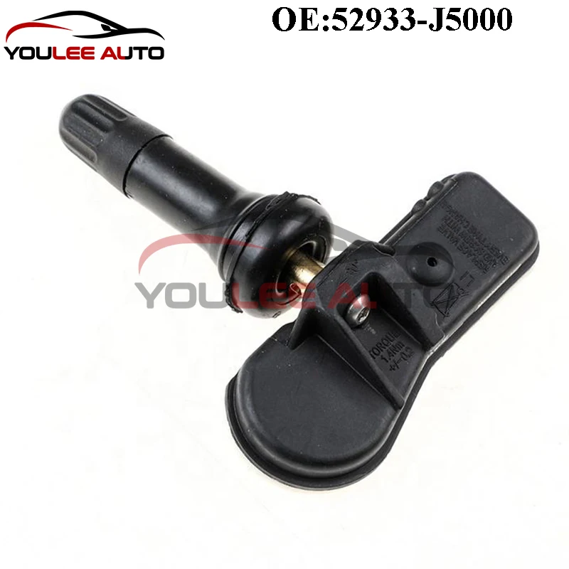 4 шт. новый 52933-J5000 52933J5000 датчик давления в шинах TPMS 433 МГц для Genesis G70 Kia Stinger GT GT1 GT2 2.0L
