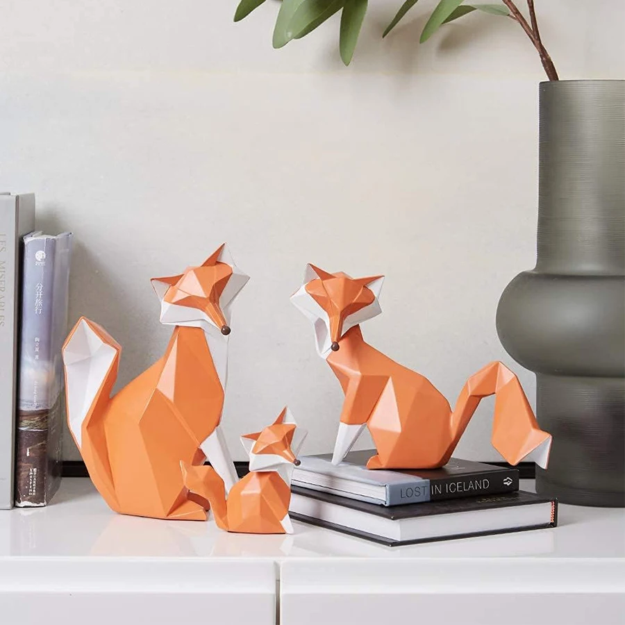 Современные минималистичные украшения в виде животных из лисы подходят для