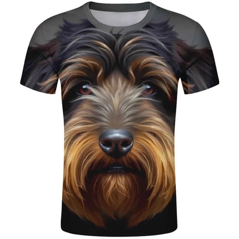 Футболка BOUVIER DES FLANDRES-VLAAMSE KOEHOND с собакой YMGHJRWN