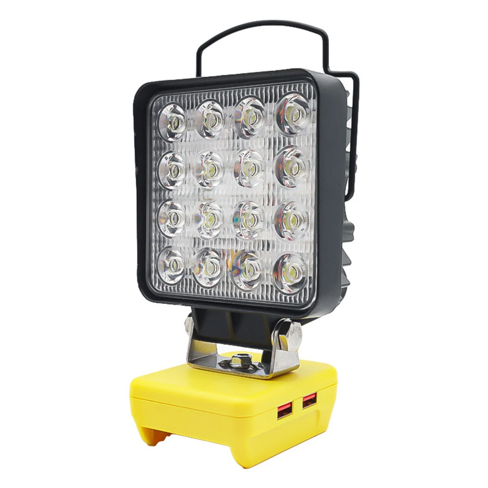 

Flashlights Portable Work Light For De-walt For Workshop Camping LED WorkLight Torch 20V 30W Battery Flood Light