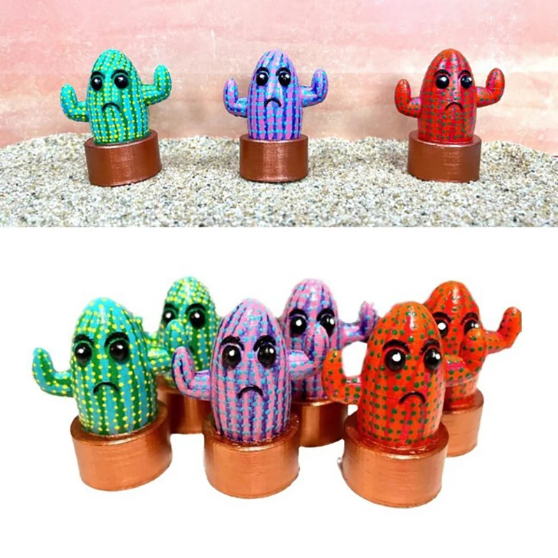 Мини-фигурки кактуса украшения кактус бонсай декор микропейзаж растение сочная