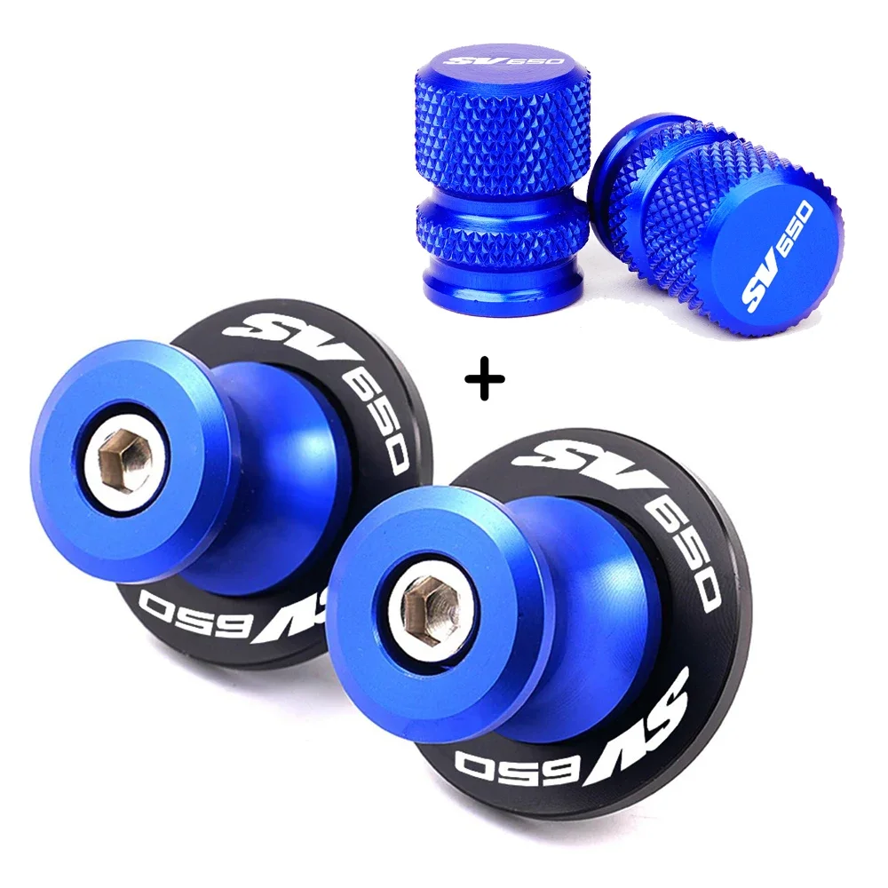 

Для Suzuki SV650 2025 SV650S SV650x SV 650 1999-2024 2021 2022 Мотоцикл M8 Задний поворотный рычаг Подставка Винты Катушки маятника Слайдер