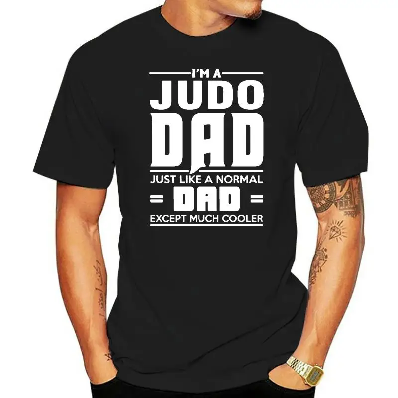 

9273A 2022 Fashion Casual Men T-shirt Judo Dad T-Shirt Martials Fathers Day Birthday Present
