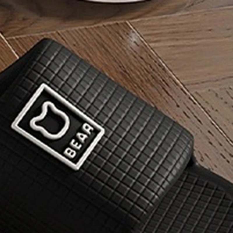 Женские тапочки из ЭВА на мягкой толстой подошве летние модные с изображением