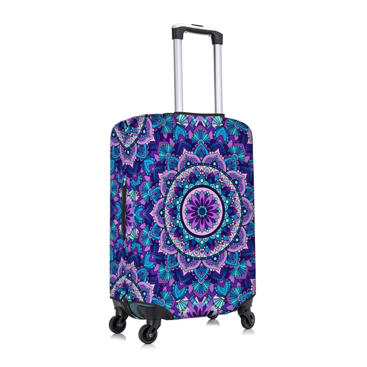 Multi Size Luggage Covers High Elastic Suitcase Cover Travel Accessory Fabric Protects Luggage From Dust And Scratches