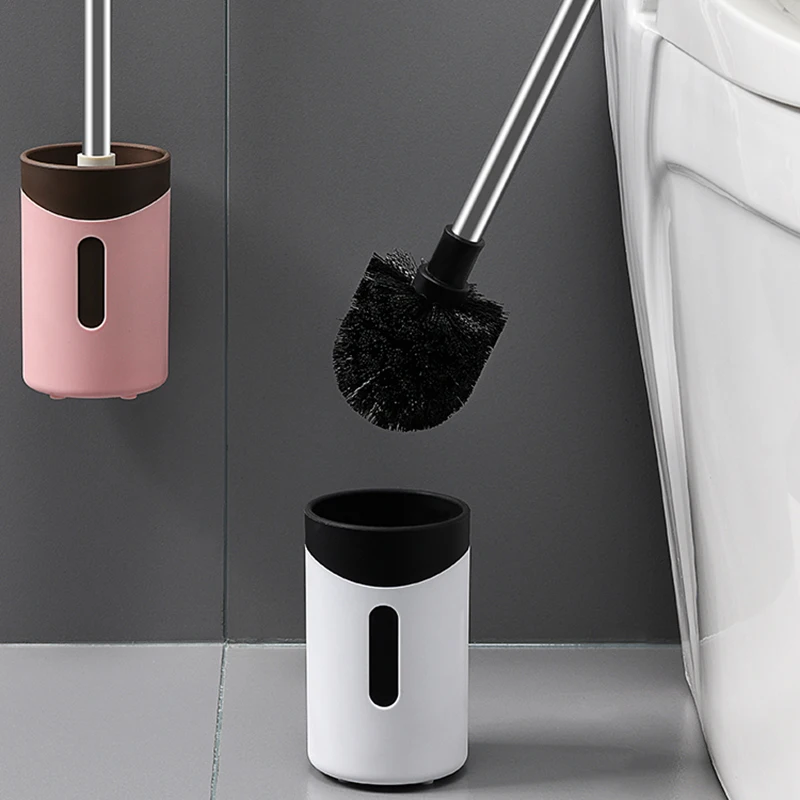 

Standing Bathroom Toilet Brush Vacuum Water Leak Proof Toilet Brush Dredge Bathroom Cepillo De Inodoro Home Accessories GTJ50