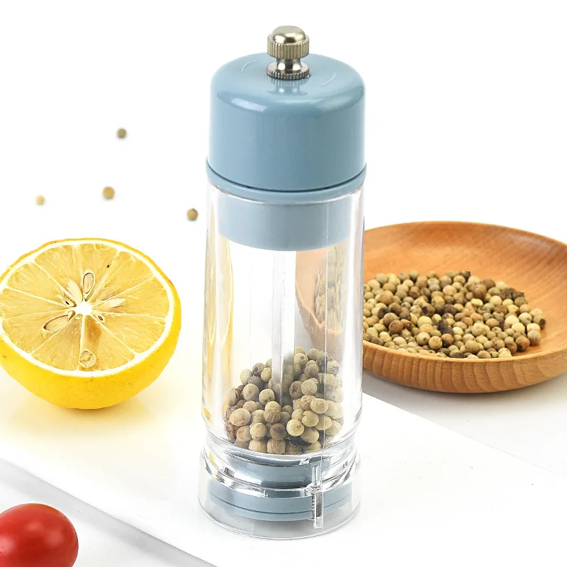 

Ручная мельница для специй, маленькая Бытовая бутылка для морской соли и перца, измельчитель для приправ