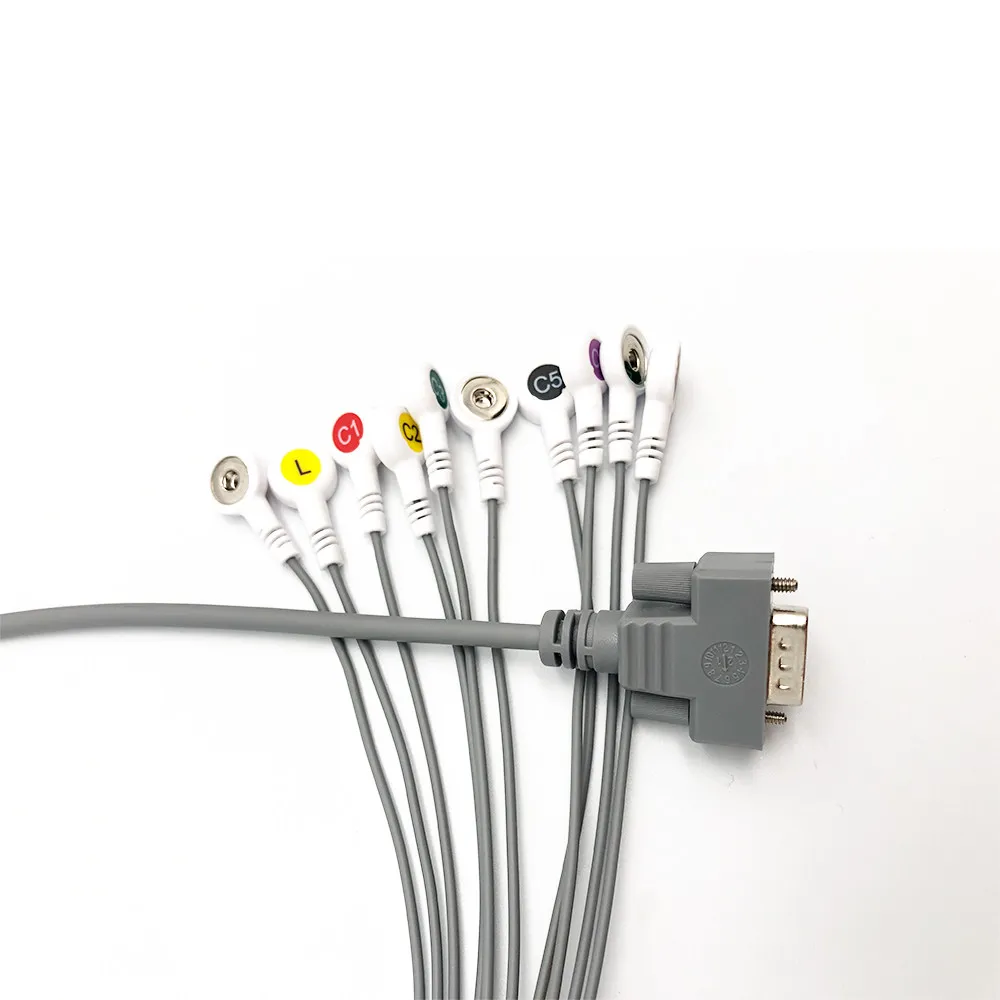 Фото Совместимый динамический ЭКГ-кабель Compatible3000-DX MGY-H4 №1