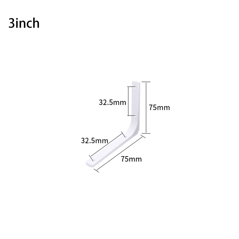 

2Pcs European Style Folding Triangle Shelf Bracket Shelves Support Wall Mounted Bench Table Shelf Holder Corner Brace Hardware