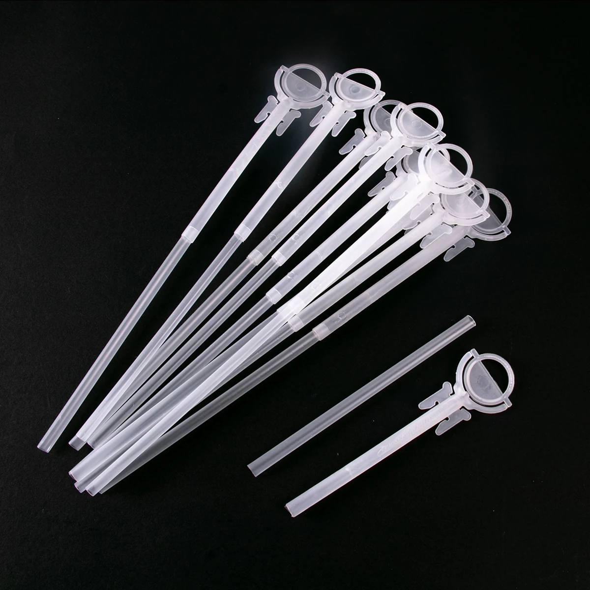 20/40 шт. латексные воздушные шары белые держатели для воздушных шаров палочки с