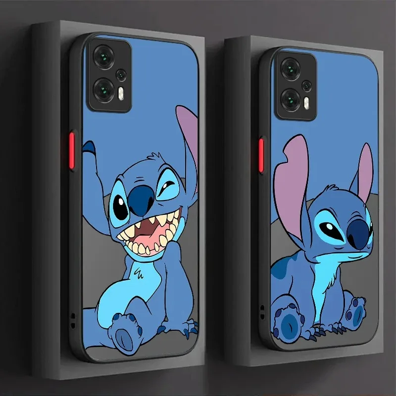 Милый чехол Disney Stitch для Xiaomi POCO M6 Pro 4G C65 X6X3 NFC X4 GT X5 F3 F4 F5 F6 13T 12T 11T 10T 13 12 11 Lite 5G NE