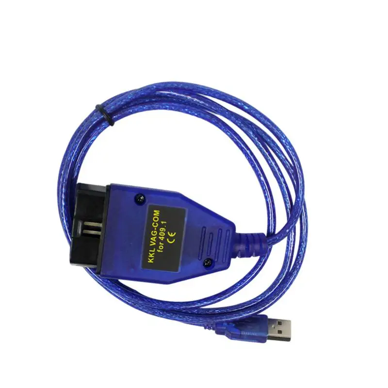 Сканер с USB-кабелем VAG409.1 KKL VagCom OBD2 CH340, интерфейс сканера, совместимый с Audi ForSeat ForVolkswagen