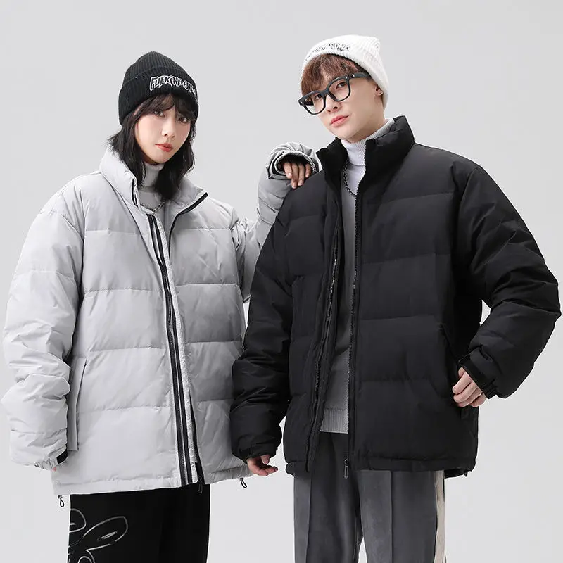 

Классический однотонный пуховик, зимние толстые теплые мужские пуховики на белом утином пуху, уличная одежда, парки, пальто на каждый день