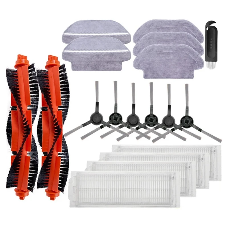 

Hepa Filter Roller Side Brush Mop Rag Cloth For Xiaomi Mijia LDS / STYJ02YM / Conga 3490 Viomi V2 PRO V3 SE Vacuum Parts