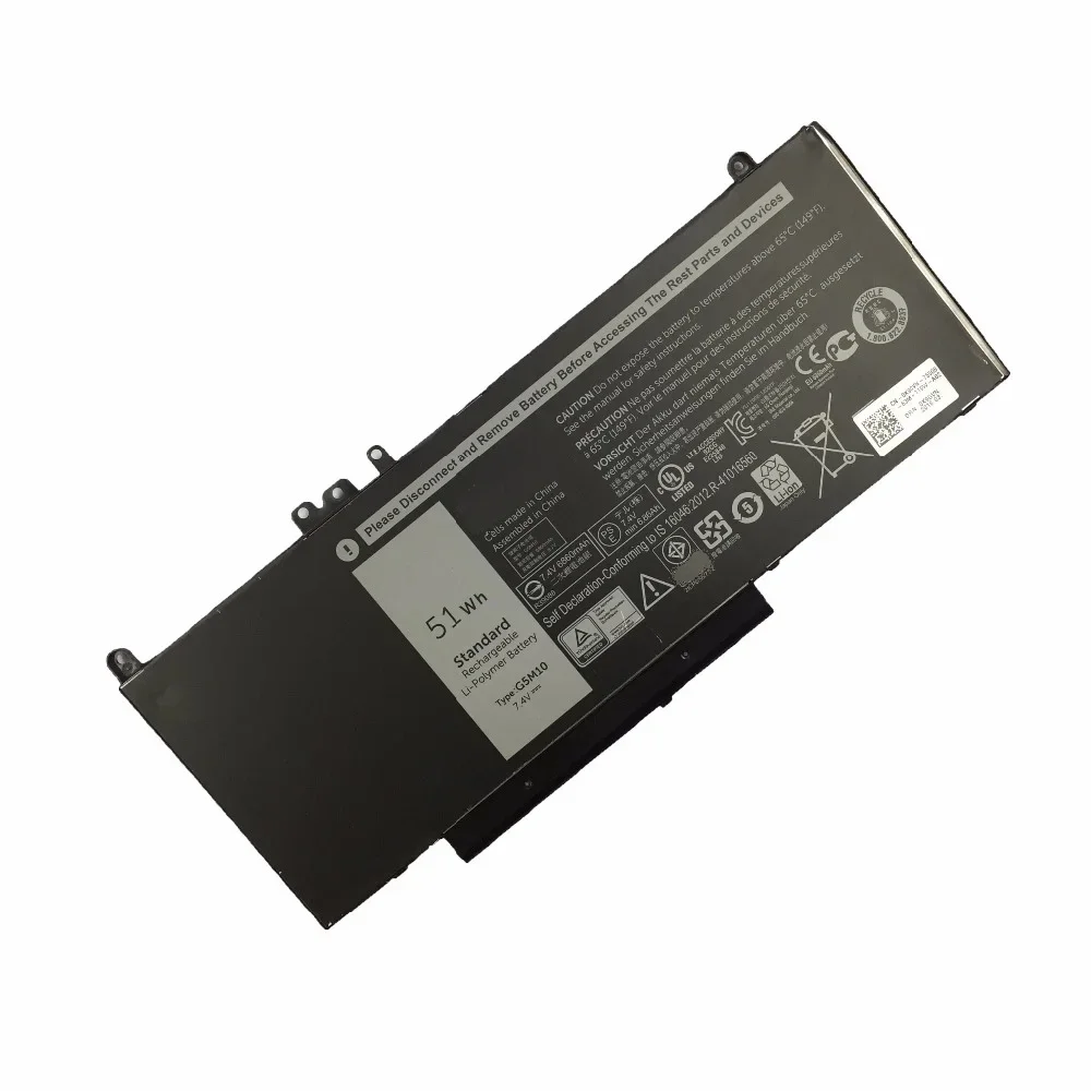 Оригинальный аккумулятор для ноутбука 7 4 В 51 Втч G5M10 Dell Latitude E5550 E5450 8V5GX 08V5GX R9XM9 WYJC2