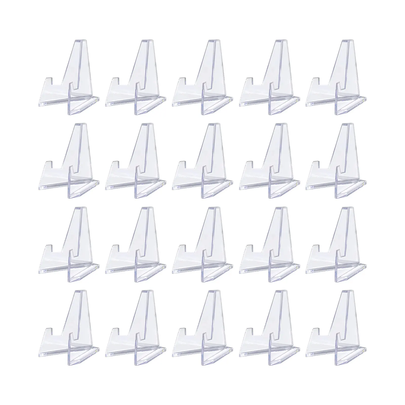

Clear Coin Display Stand Acrylic Mini Clear Coin Display Easel Stands Small Plate Holder Display Stands For Coins Cards