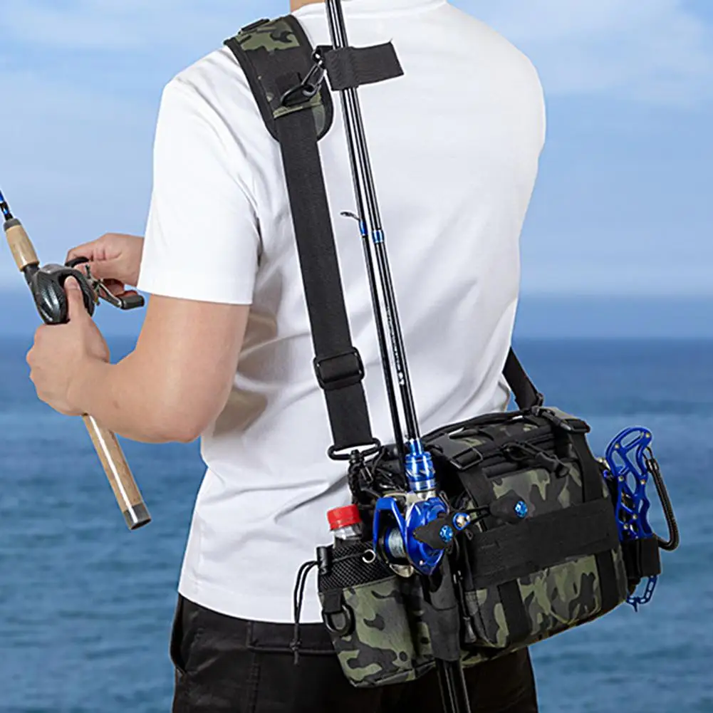 

Fashion Portable Waterproof Multi-pocket Winter Outdoor Fishing Lure Bag Fishing Supply Fishing Lure Bag Lure Waist Bag