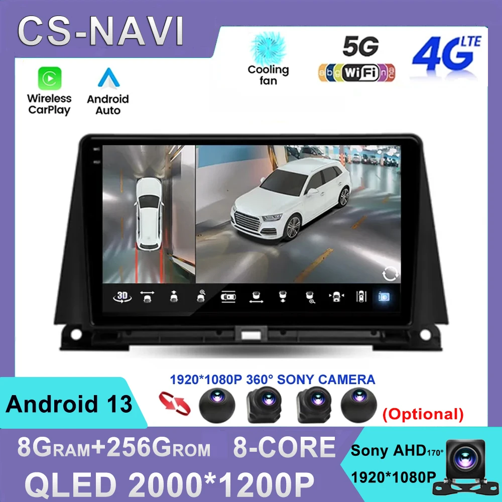 

2000*1200P QLED Android 12 GPS Head unit For Mercedes Benz B200 A B Class W169 W245 Viano Vito W639 Sprinter W906 BT Radio 4G