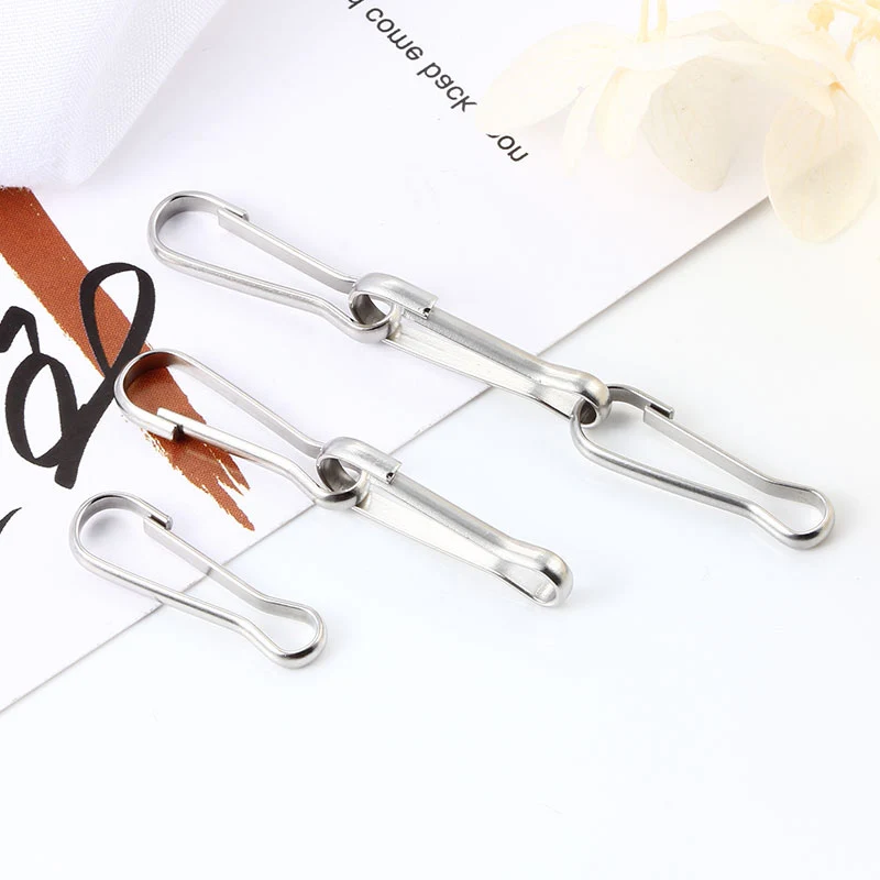 

10 шт./лот застежки-крючки из нержавеющей стали соединитель для изготовления ювелирных изделий своими руками застежки для браслетов ожерели...