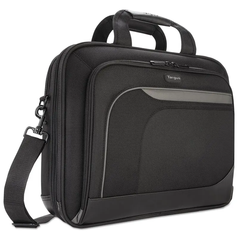 

15.4" Elite Checkpoint-Friendly Topload, Premium Quality and Durable 4 1/2 x 15 3/4 x 12 1/2, Mobile Black Laptop Bag - 128 Char