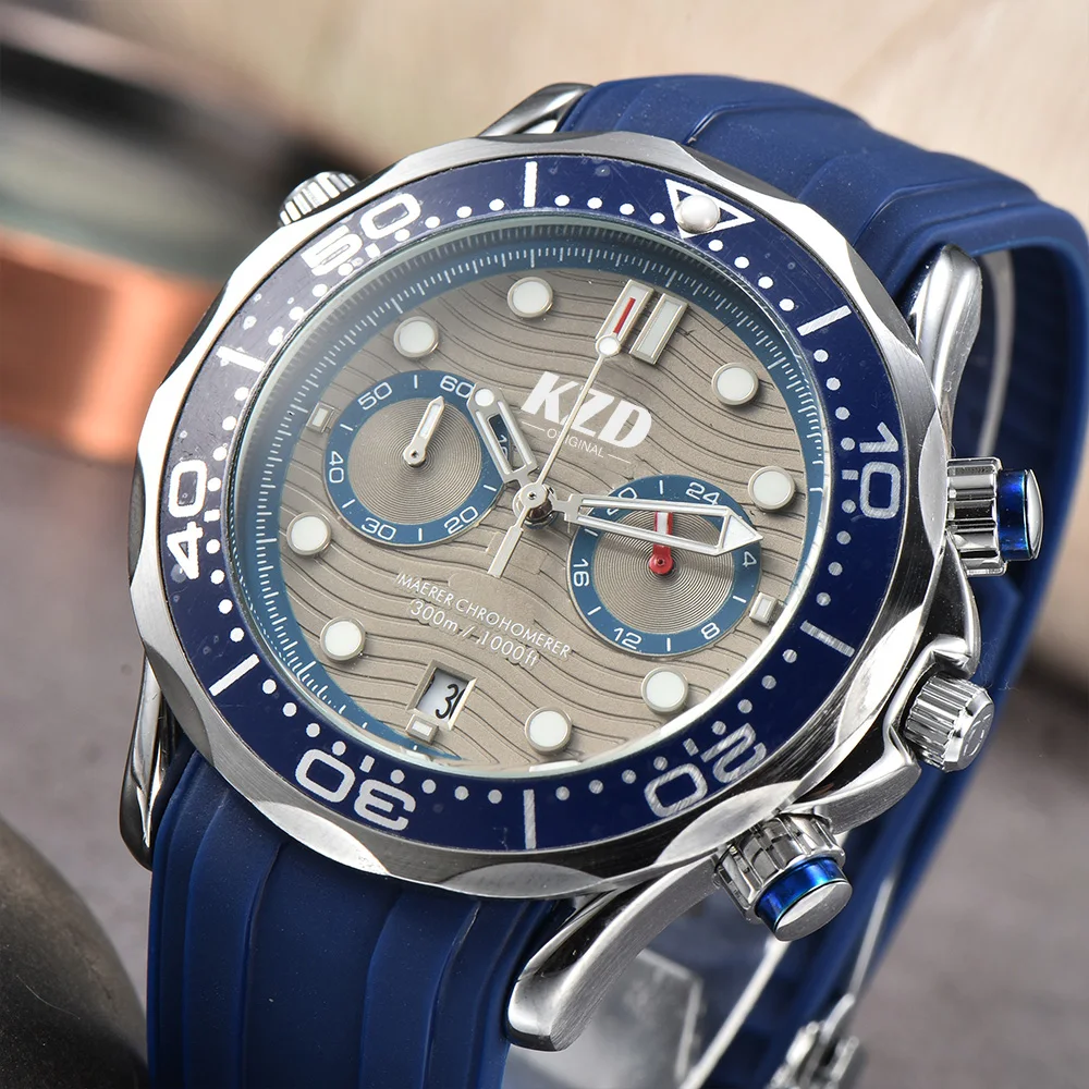 

2023 New Original Brand Men's Watches Classic Style Automatic Date Stainless Steel Strap Quality Watch Chronograph AAA Clock