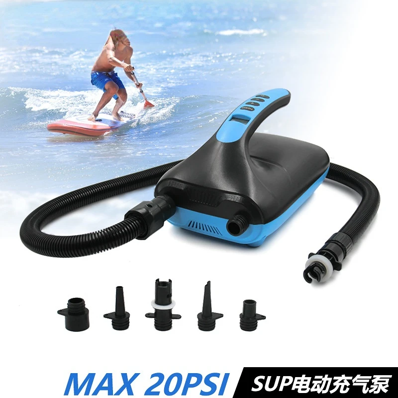 

SUP Surfing Paddle Board Car High Pressure Electric Air Pump Kayak Canoe Rubber Raft Inflatable Boat Inflatable Boat