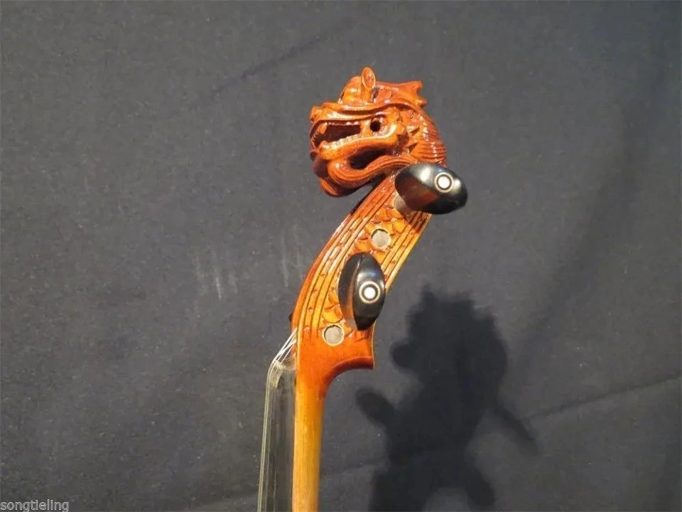 Фото Strad style SONG Brand Maestro прорезной свиток для резьбы по искусству 4/4 #8694 №5
