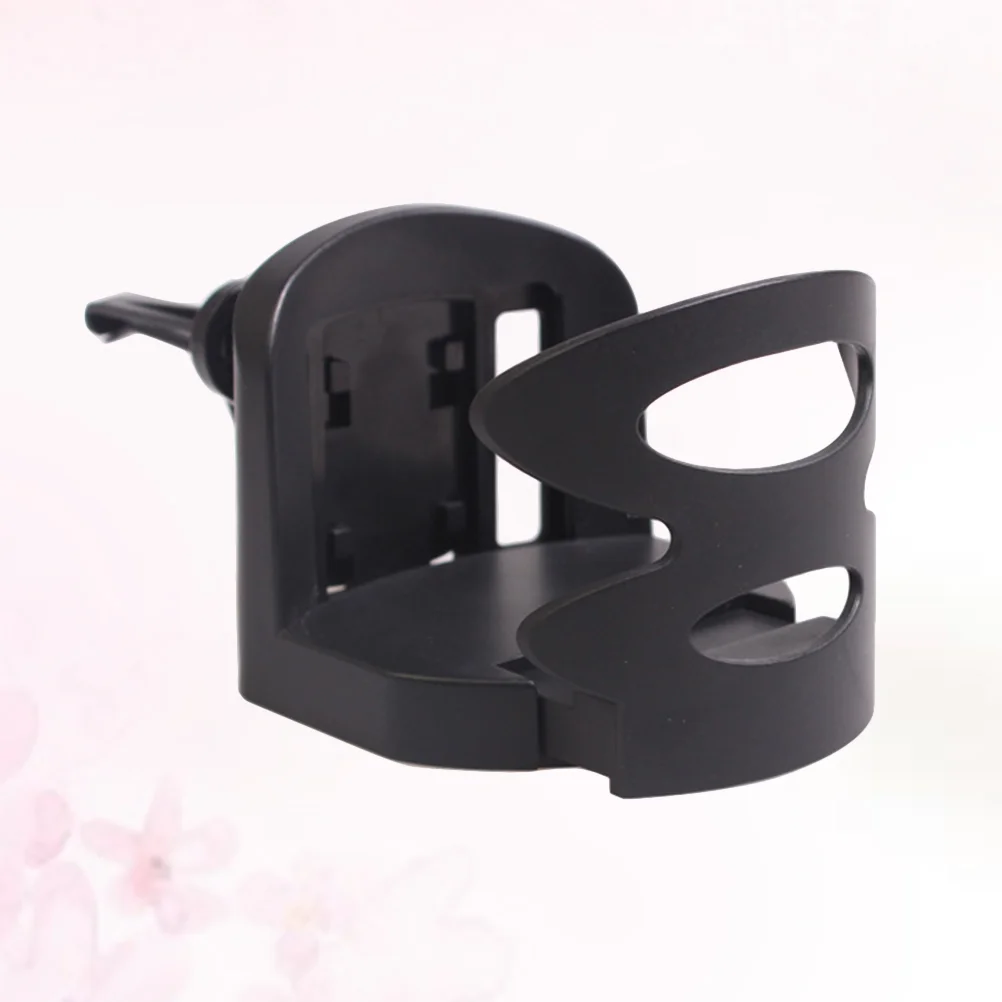 

ABS Car Vehicle Truck Folding Beverage Drink Bottle Car Cup Holder Water Bottle Coffee Stand Mount Cup Stand Holder (Black)