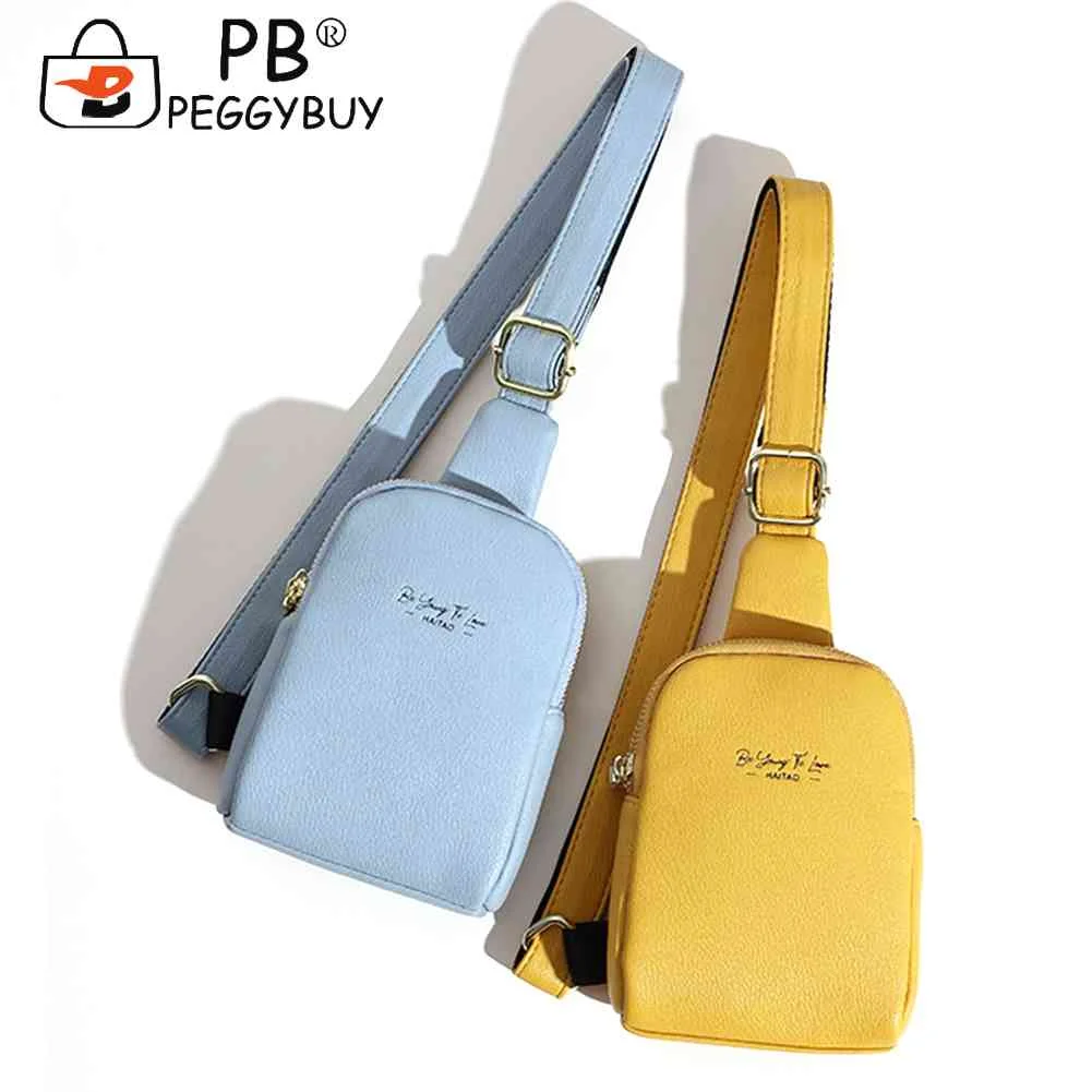 

PU Leather Women Shoulder Bag Casual Funny Pack Bum Bag Solid Color Simple Soft Portable Adjustable for Party Shopping