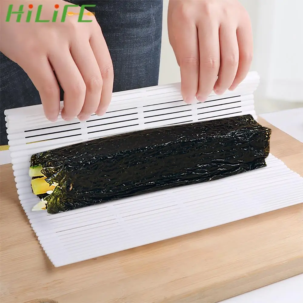 

Plastic Sushi Rolling mat Seaweed Nori Sushi Curtain Mold Non-stick DIY Sushi Roller Maker Cooking Tools kitchen Accessories