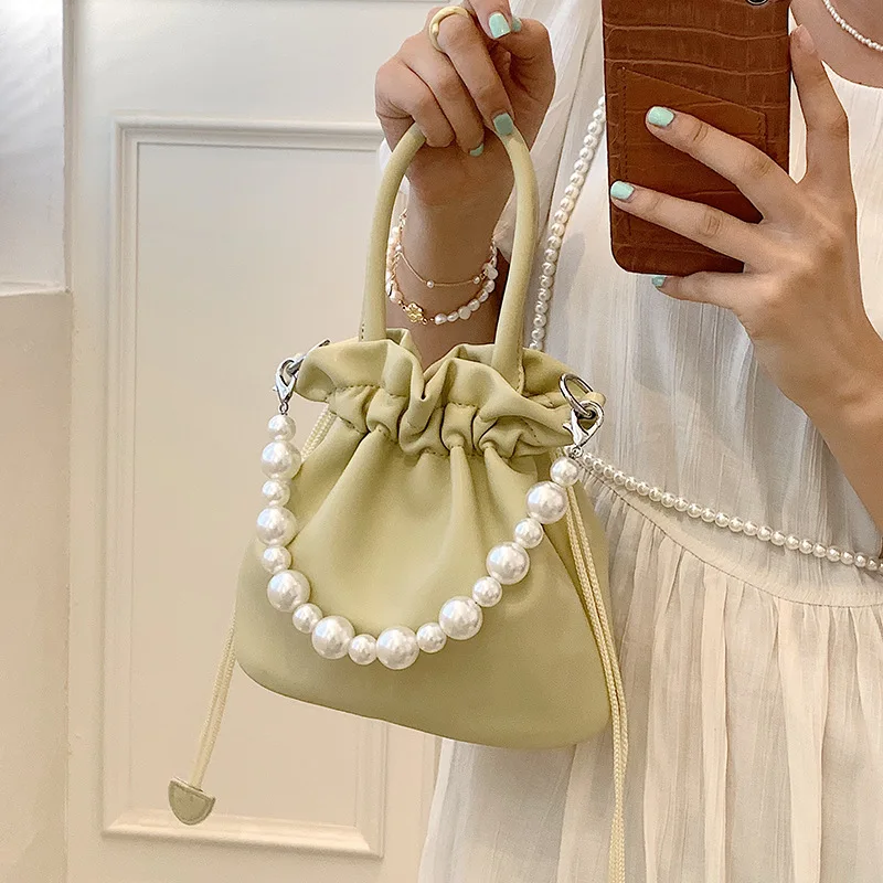 

Women'S Bags 2022 New Trendy Fashion Women'S Summer All-Match Chain Messenger Bag Portable Bucket Bag