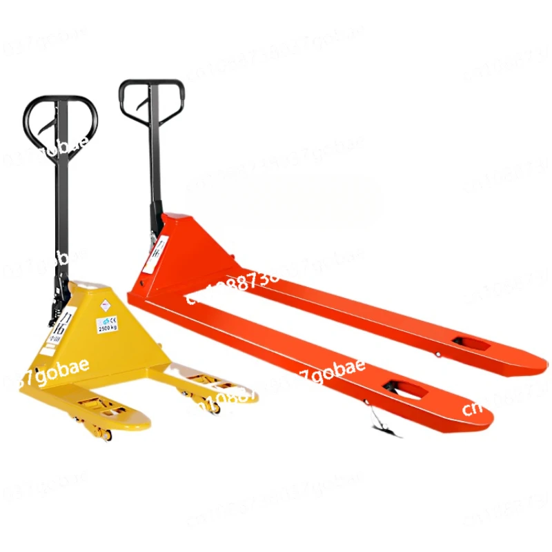 Ручной гидравлический вилочный погрузчик Yy сверхмощный 3-тонный поддольный