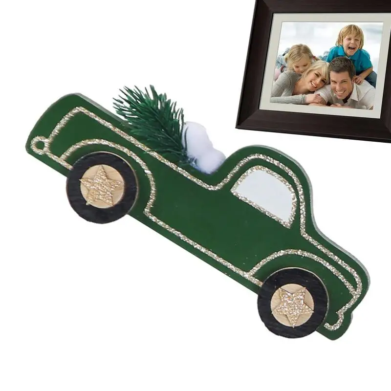 

Деревянные украшения для автомобиля, модные темно-зеленые украшения для автомобиля, маленькие украшения, Рождественское украшение для стола, праздничный декор для атмосферы
