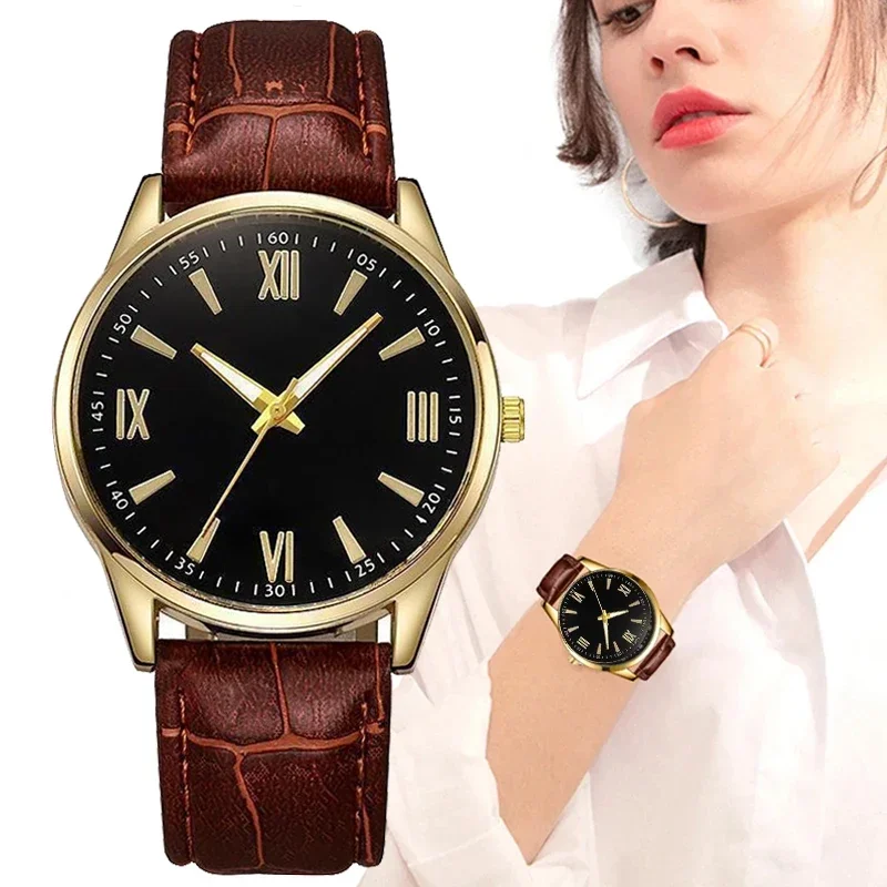 Роскошные модные дизайнерские женские и мужские часы кожаные цифровые кварцевые