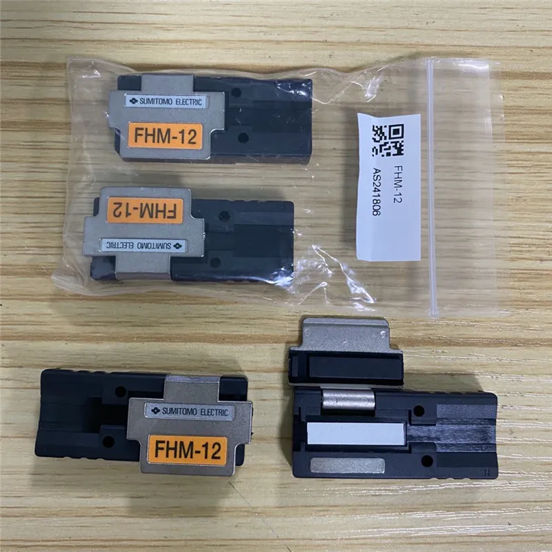 Sumitomo Type-66 T-71M T-81M T-82M Fiber Fusion Splicer Ribbon Fixture 12-core Fiber Holder FHM-12 1 pair Original