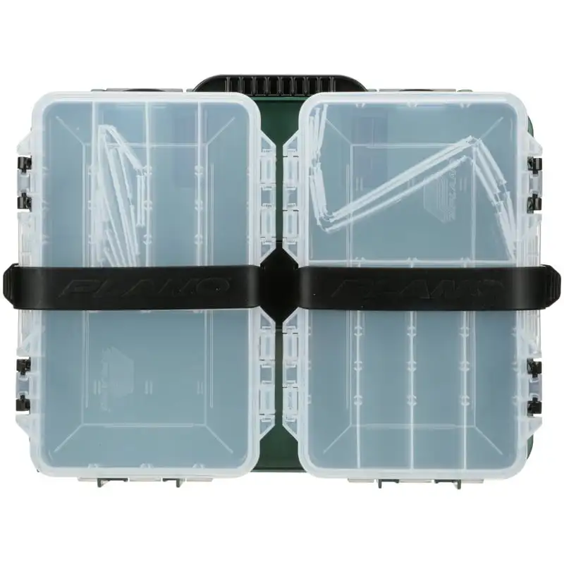 

N' Go Satchel Fishing Tackle Boxes & Bait Storage, Green / Clear, Medium