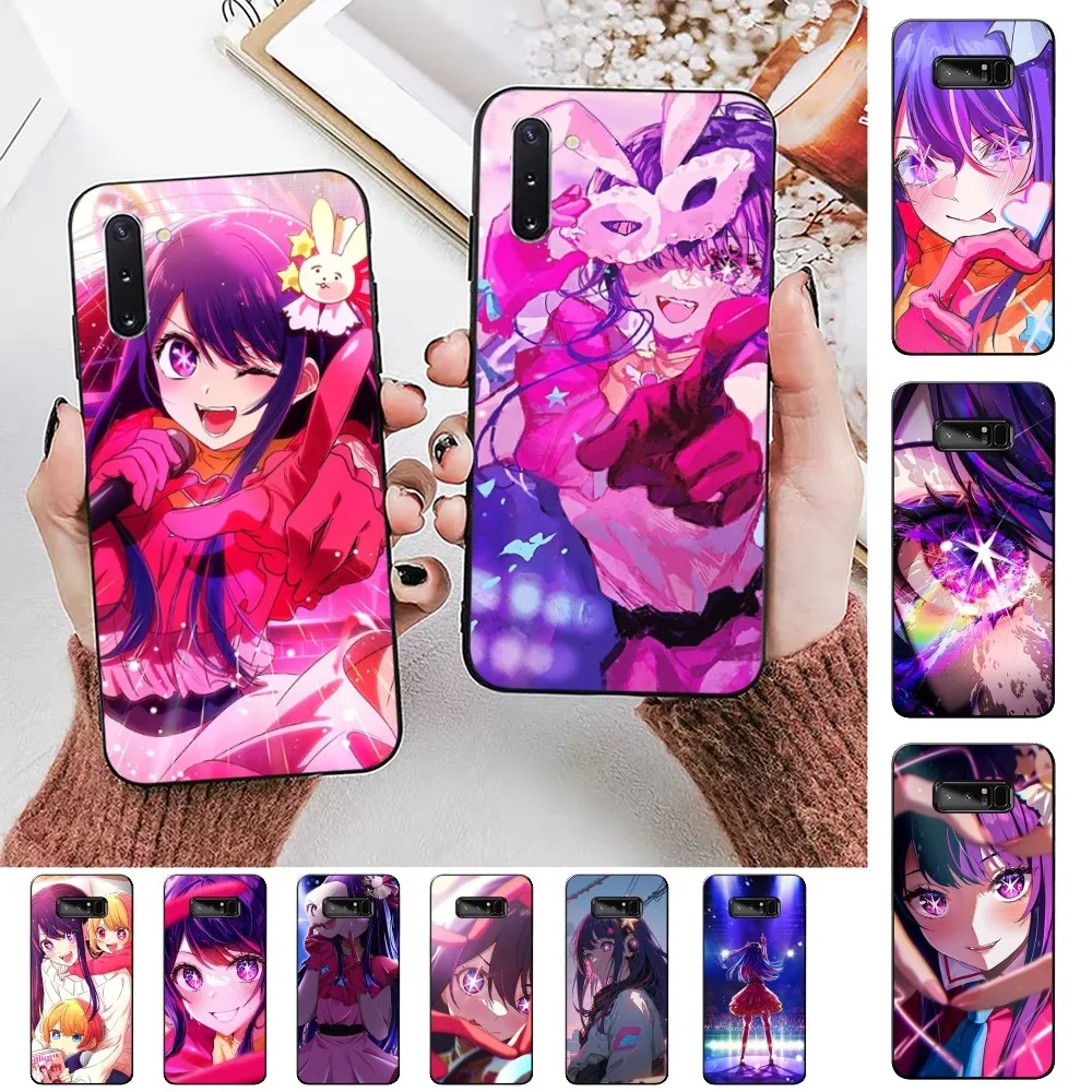 Чехол для телефона с аниме Oshi no Ko Hoshino Ai Samsung Note 8 9 10 20 pro plus lite M 11 30 21 31 51 A 22 42 02 03