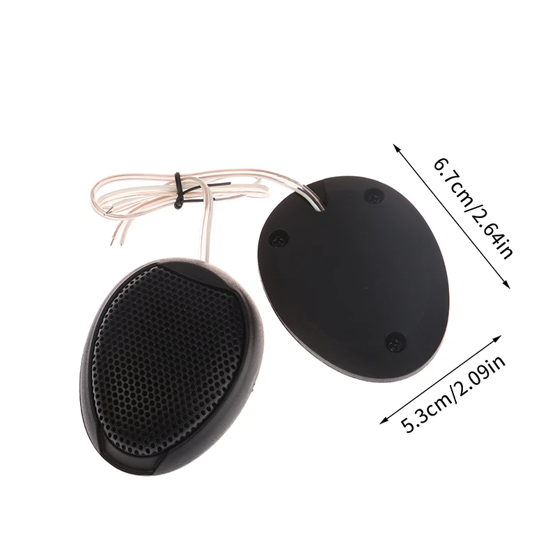 

2 шт., 1000 Вт, 12 В, высокочастотный мини-динамик с катушкой, супермощный, чистый звук, простая установка, автомобильные аудиосистемы