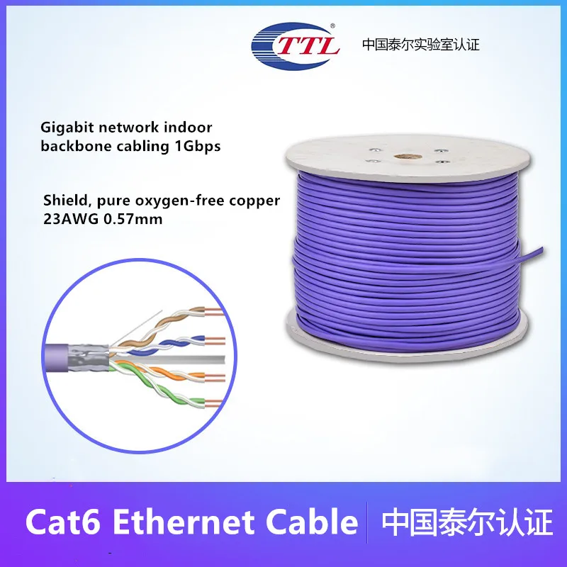 

Cat6 Ethernet Cable RJ45 LAN Wire Computer Network Modem Patch Cord RJ 45 Shielded internet Cable 20m 50m 100m Cat 6 Internet