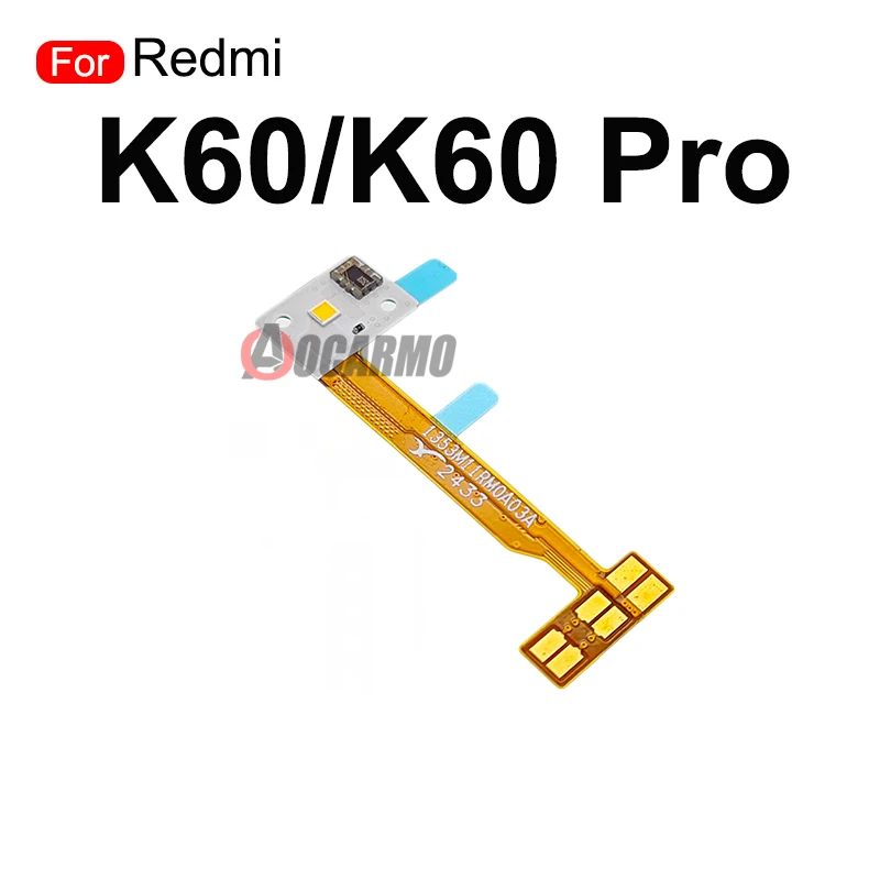 Aocarmo для Redmi K60 K60Pro Беспроводная зарядная катушка NFC Модуль гибкий кабель с крышкой