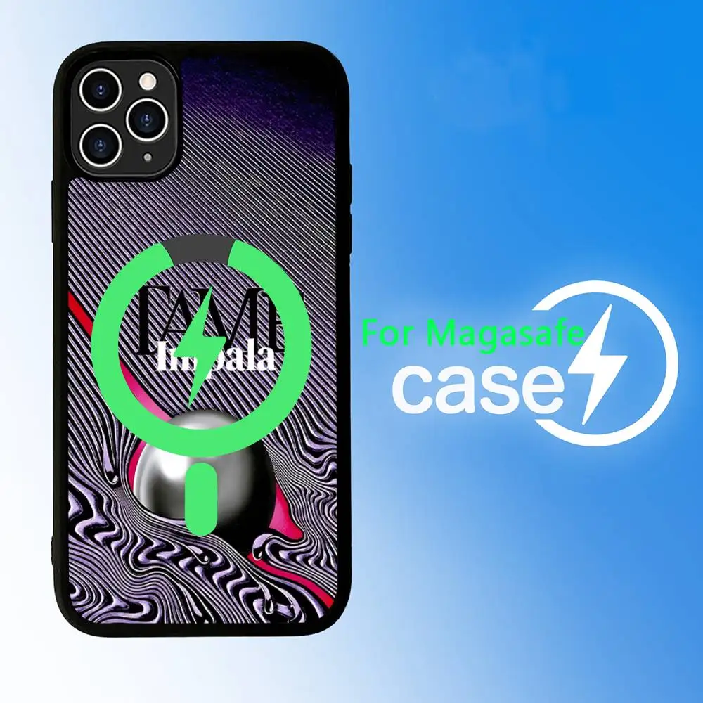 Популярный чехол для телефона T-Tame I-Impala для Magsafe, для iPhone 16, 15, 11, 12, 13, 14, 17 Pro Max Plus, с магнитной беспроводной зарядкой (art.: 3920db0793e16) - 3920db0793e16