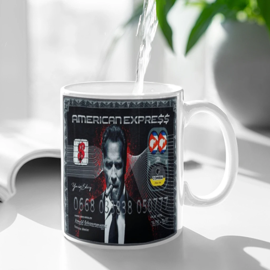 Godfather-American-Express-граффити-кофейная кружка 11 унций забавная керамическая чашка для