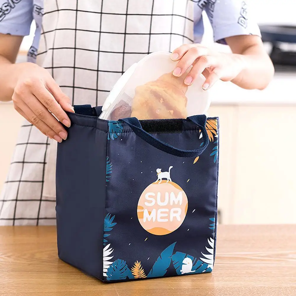 Portable Insulated Lunch Bag Large-capacity Cooler Bag Thickened Ice Foil Picnic Bags Tote Bags Pack Aluminum Lunch Food Ba K2w4 images - 6