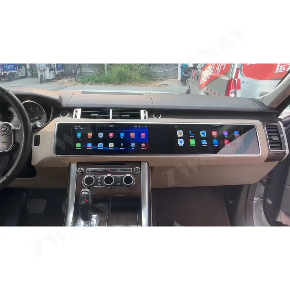 Автомобильная магнитола 12 3 дюймов 1920*1080 Android 13 для Range Rover Sport L494 2013-2019 двойной