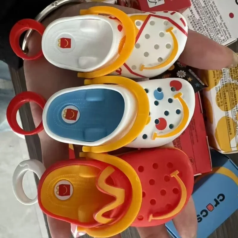 Мини-тапочки Mcdonald's 2024 брелок счастливой едой игрушки фигурка коллекционная