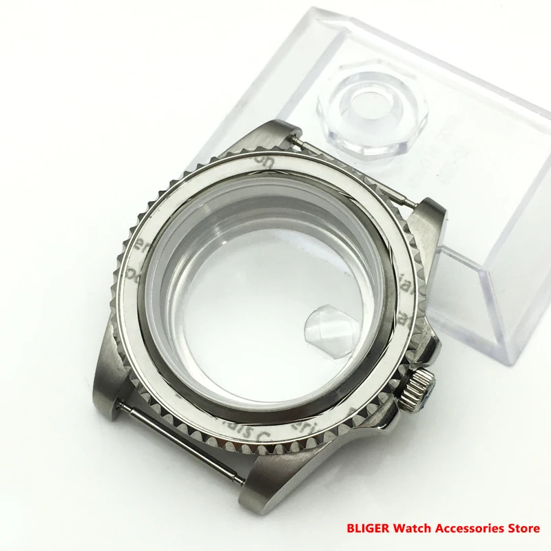 

Bliger40mmMechanicalWatchForMen Watch Case Sapphire Glass Fits NH34NH35NH36NH37NH38ETA2824MIYOTA8215MINGZHU2813PT5000Movement
